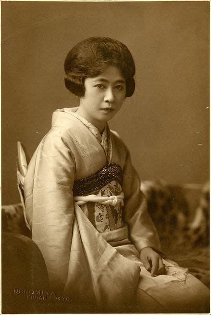 Kimono Vintage Vintage Portraits Beautiful Japanese Women Japan