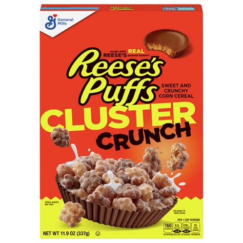 Save On General Mills Reeses Puffs Cluster Crunch Cereal Order Online