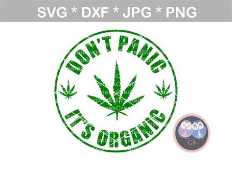 Leaves bundle svg leaf doodles svg files leaf cut file | etsy. Dont Panic, its Organic, pot, leaf, digital download, SVG ...