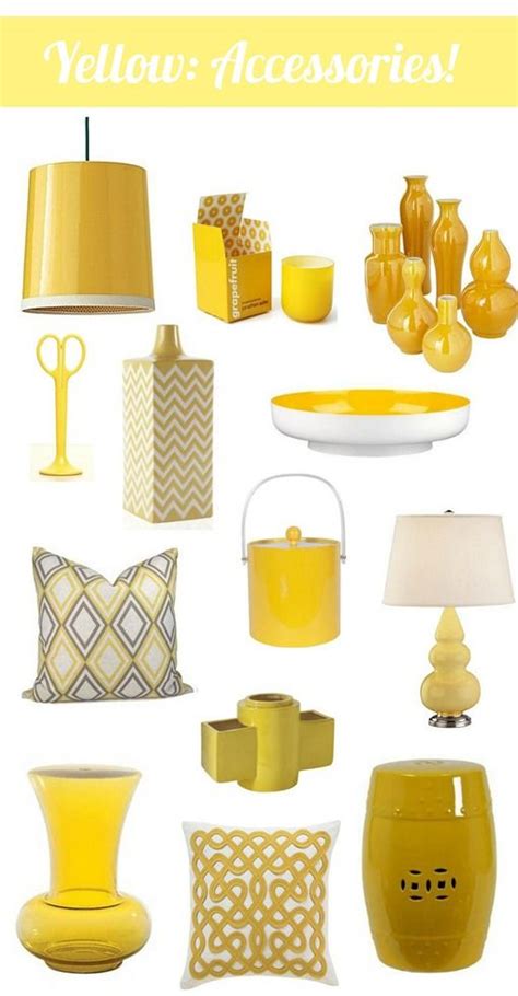 Achieve your interior decorating goals by furnishing your rooms from floor to ceiling with accessories and key pieces with some beautiful home décor. Expert Decorating Advice | Yellow living room, Yellow home ...