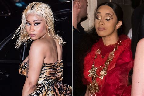 Nicki Minaj And Cardi B Get Into Major Scuffle At Fashion Week Bash Fashion Fashion Week Cardi B