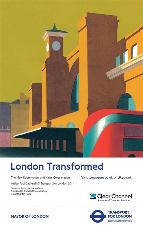 London Transformed Poster Transportation Poster London Transport