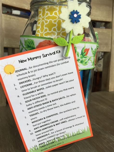 New Mommys Survival Kit Mom Survival Kit Survival Kit Ts Mom