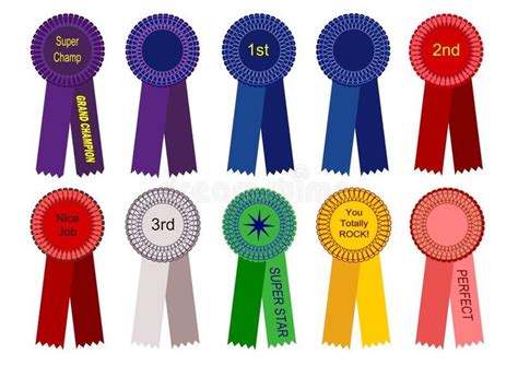 Printable 1st 2nd 3rd Place Ribbons