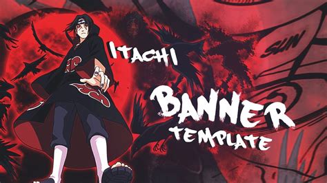 Bannière Youtube 2048x1152 Itachi Zona Naruto Naruto Youtube Banner