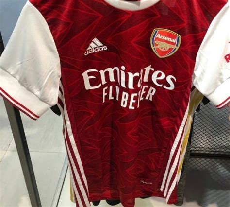 Leaked Arsenal Home Kit 20 21 More Detailed Pictures Emerge Of New