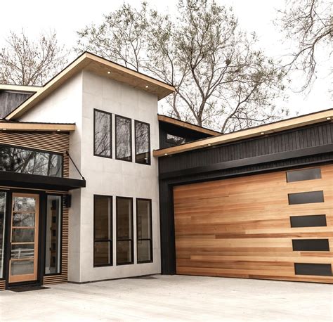 Elegant Mid Century Modern Front Doors Garage Home Inspiration