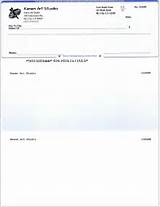 Pictures of Blank Payroll Check Paper