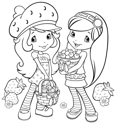 Strawberry shortcake coloring pages printable games. Strawberry Shortcake Drawing at GetDrawings | Free download