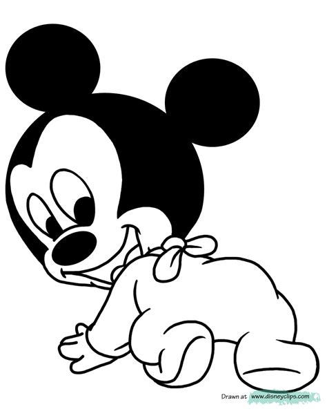 The anthropomorphic mouse character is indeed attached to the walt disney company, which is one of the largest entertainment companies in the world today. Mickey Mouse Baby Coloring Pages 2 by Jermaine ...
