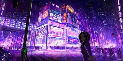 Cyberpunk 4k Wallpapers Cityscape Digital Desktop Anime