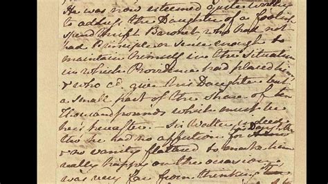 Jane Austens Manuscripts Jane Austen Alphabet Writing British Library