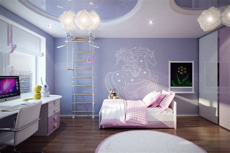 It's always a good idea to consult the color wheel at every step of the decorating process. 15 Adorable Purple Child's Room Designs That Will Be ...