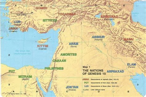 Maps Of The Old Testament Map 2023