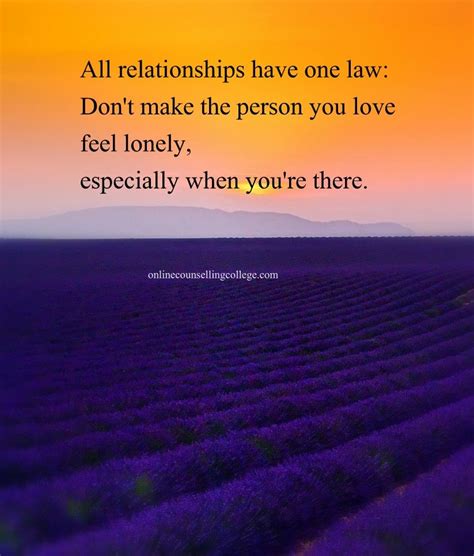 All Relationships Have One Law Dont Let The Person You Love Feel