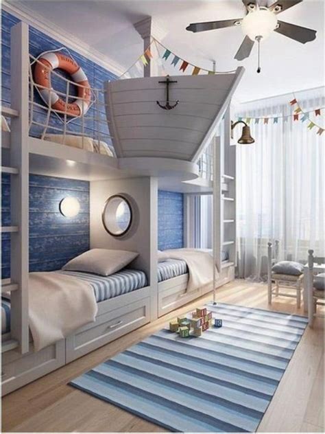 30 Nautical Room Design Ideas For Your Kid Kidsomania