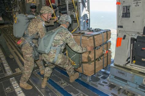 82nd Airborne Division Tests New Wheeled Cargo Delivery System To