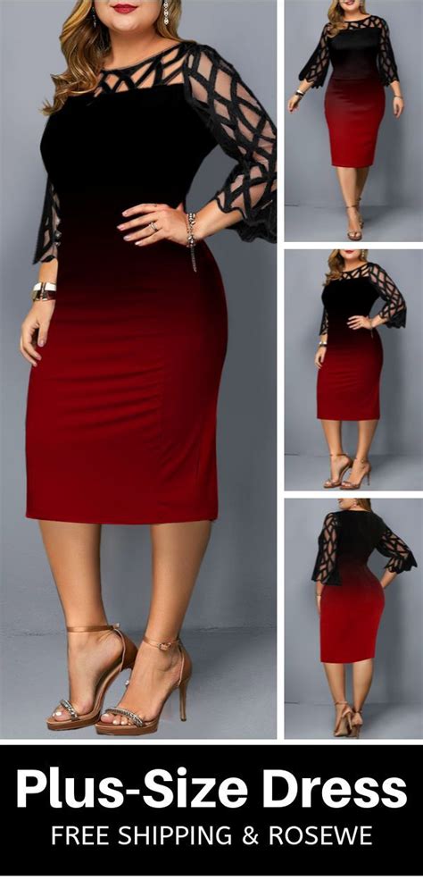 2019s Hottest And Rosewe 10 Womens Fashion Fall Plus Size Dresses