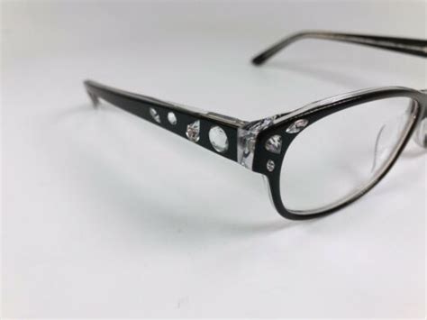 new bebe bb5114 210 topaz priceless eyeglasses with crystals 54mm with bebe case eyeglass frames
