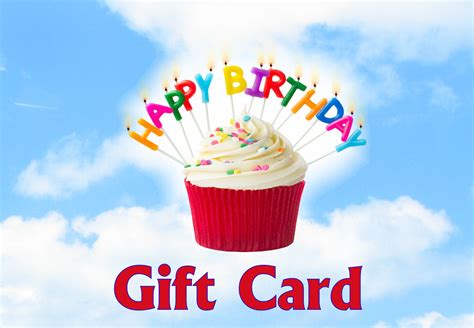 Happy Birthday Gift Card The Cake Boutique