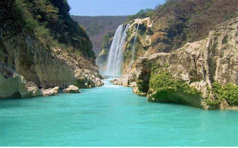 Cascadas De Tamul Y La Cueva De Agua En San Luis Potosí Dónde Es