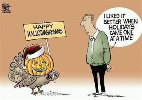 Hallothanksmas Humor Pinterest