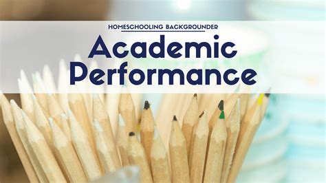 Average Academic Performance Of Homeschooled Students Homeschooling