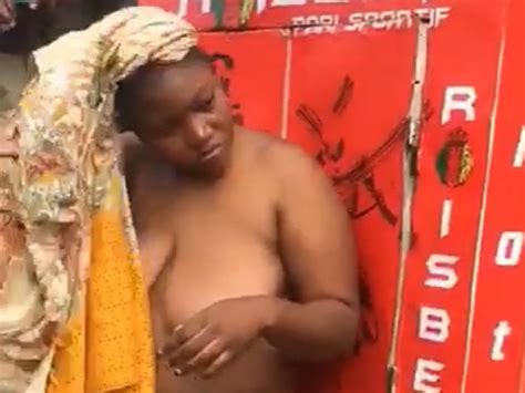 WTF Female Thief Forced To EAT MONEY As Punishment