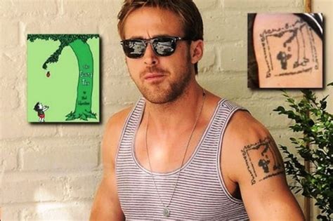 Ryan Gosling Giving Tree Tattoo Quote