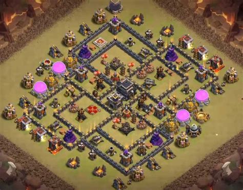 New town hall 9 war base 2020! 33+ Best TH9 War Base Links 2020 (New!) | Anti.... | Coc ...