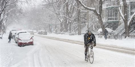 The Montreal Weather Forecast Shows A Major Storm With Potential For