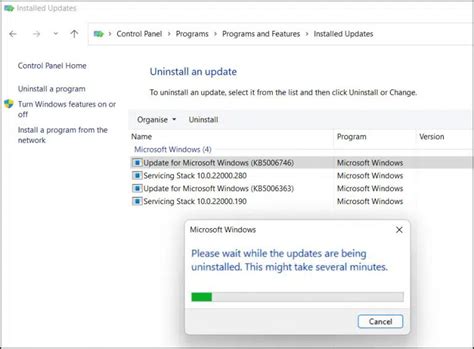 How To Uninstall Windows Cumulative Update Prajwal Org