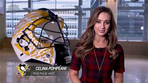 Celina Pompeani Penguins Tv Host And Kdka Traffic Anchor 2018 Youtube