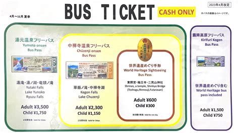 Nikko Bus Passes And Timetable Convenient Transportation For Your Adventures