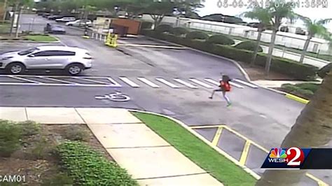 Video Shows Vehicle Following Orange County Girl As She Screams Runs
