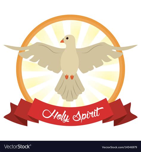 Holy Spirit Faith Hope Image Royalty Free Vector Image