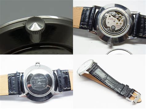 Antique Watch Bar Seiko 24 Jewels Hand Winding 2220 0430 Smw96 Sold