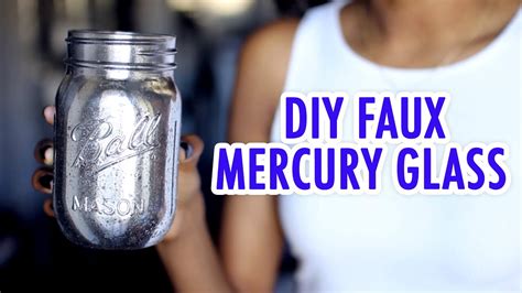 Diy Faux Mercury Glass Hgtv Handmade Youtube