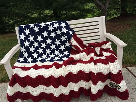 Try Making Some Of These Free Crochet American Flag Patterns And