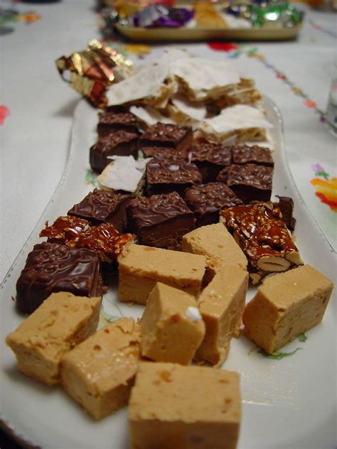 Your typical spanish christmas sweets stock images are ready. Spain: Spanish nougat ("turrón", typical Christmas dessert ...