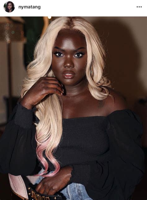 Pin By Ivie Ogiehọr On Beauty Inspo Dark Skin Blonde Hair Blonde