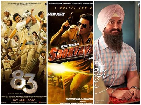 From 83 To Laal Singh Chaddha Top 10 Bollywood Movies To Watch In