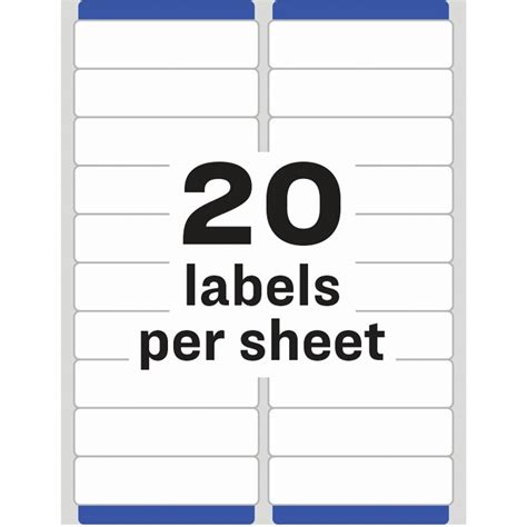 1x4 Inch Label Template Get What You Need For Free