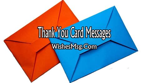 Thank You Messages To Write In A Appreciation Card WishesMsg In Thank You Card Sayings