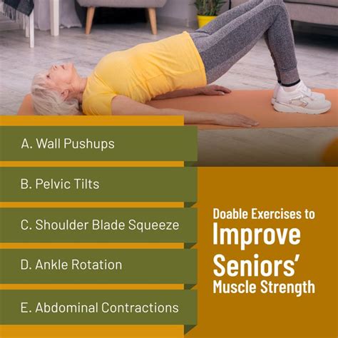 Doable Exercises To Improve Seniors Muscle Strength Exercise