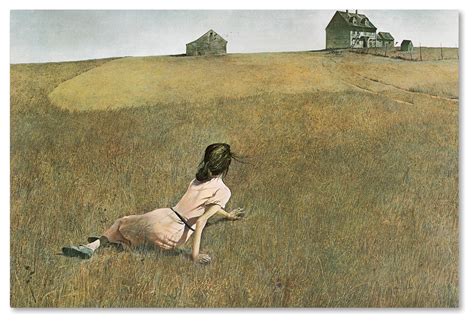 Andrew Wyeth Christinas World Canvas Art Farmhouse Prints And