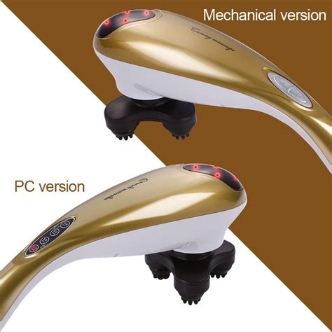 c04 dolphin massage stick electric chuibei massage waist and neck cervical vertebra massager on