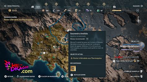 Assassin's Creed Odyssey Grotte De L'oracle - Partez vers le nord-est afin de rejoindre Herodote aux thermopyles. Non