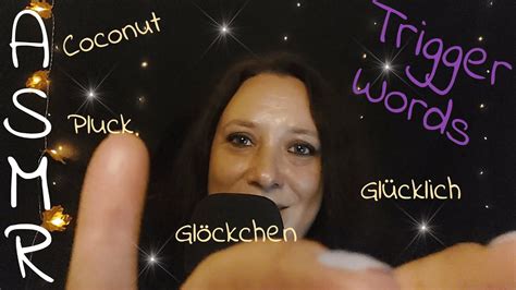 asmr 💫😴triggerwords für deinen gänsehaut moment💫and personal attention in german deutsch youtube