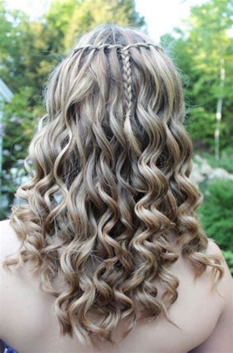 My Friends Hair For Her 8th Grade Promotion Dance Hairstyles Teen Hairstyles Hairstyles For